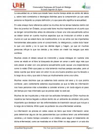 El libro de juventud en Éxtasis,. Página 1