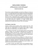 Revoluciones y Parodias