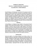 INFORME DE LABORATORIO PRACTICA 1: CALIBRACION MATERIAL VOLUMETRICO