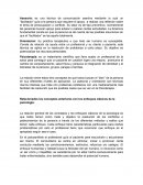 Conceptos psicoterapeuticos