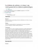 Los hidratos de carbono y el cáncer: una visión general de la evidencia epidemiológica