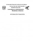 Elabora un reporte de la importancia de la información financiera y de las características de los estados financieros