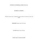 Resumen sobre "La adaptación al cambio climático en Colombia" de Carlos Costa Posada