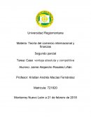 Teoría del comercio internacional y finanzas