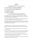 La demanda y la oferta (poner graficas power point)