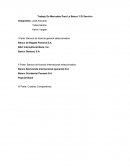 Trabajo De Mercadeo Para La Banca Y El Servicio