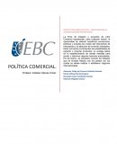 Política Comercial mercados mundiales