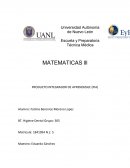 MATEMATICAS lll Producto Integrador de Aprendizaje (PIA)