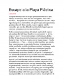 Escape a la Playa Plástica