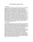 Informe sobre gases y preparación de sales