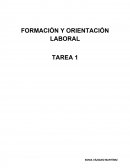 FORMACIÓN Y ORIENTACIÓN LABORAL