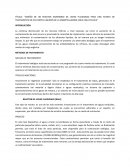 Tratamiento biológico de aguas residuales de embotelladoras de refresco