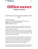 Estados financieros Empresa: servicios administrativos office depot