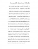 Resumen de la educación en filandia