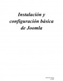 Instalación y configuración básica de Joomla