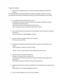 Preguntas de derecho ¿a que poder pertenece los derechos humanos?. Página 1