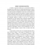 La higiene y seguridad industrial son los conocimientos científicos y tecnológicos