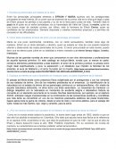 Mapa conceptual. Cómo está concebido el tema del amor por los personajes principales