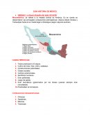 Guia de Historia La Nueva España del siglo XVI-XVIII