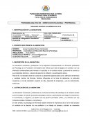 Orientacion vocacional DESCRIPCIÓN DE LA ASIGNATURA