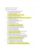 Preguntas de selección con única respuesta