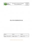 PLAN DE EMERGENCIAS CIVILTERRA S.A.S.