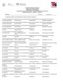 Examen español 1 bloque 3 telesecundaria