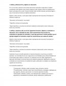 Define y diferencia fin y objetivo en educación.