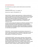 ANTIHIPOTENSIVOS Reporte de resultados de las prácticas de medición y registro de datos