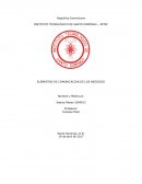 ELEMENTOS DE COMUNICACION DE LOS NEGOCIOS