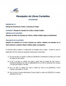 Actividad I: Manejo de Cuentas Por Cobrar y Notas Crédito