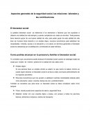Aspectos generales de la seguridad social, las relaciones laborales y las contribuciones
