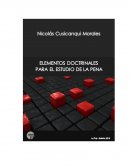 CONSIDERACIONES SISTEMÁTICAS PARA EL ESTUDIO DE LA PENA