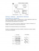 Analógicas y Digitales Caracteristicas y parametros
