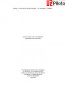 TRABAJO “DIFERENCIAR INGENIERIA - TECNOLOGIA - TECNICA”