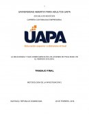 LA DELICUENCIA Y SUS CONSECUENCIA EN LOS JOVENES DE POCA EDAD, EN EL PERIODO 2012-2016.