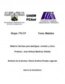 Mi ensayo Materia: Normas para atestiguar, revisión y otros