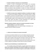 Describe el problema a solucionar con tu emprendimiento