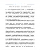 IMPORTANCIA DEL DERECHO DE LA HACIENDA PÚBLICA