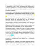 Las estructurales con llevan lo que es la formalización, son las actividades a seguir.