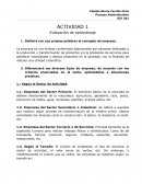 ACTIVIDAD 1 Evaluación de aprendizaje