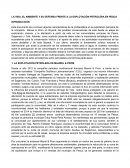 LA VIDA, EL AMBIENTE Y SU DEFENSA FRENTE A LA EXPLOTACIÓN PETROLERA EN PESCA