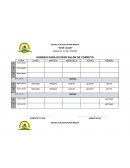 Horarios de clases y laboratorio de computación