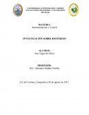 Instrumentación y Control INVESTIGACIÓN SOBRE HISTÉRESIS