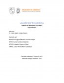 Laboratorio de Termodinámica. “Ley de Boyle”.