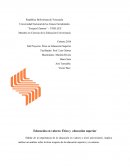 Sub Proyecto: Ética en Educación Superior