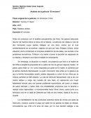 Análisis de la película el "encierro"