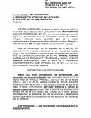 Como se da la contestacion de demanda laboral de autorservicio exxpress el diamante vs manuel ramirez castillo