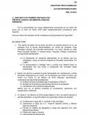 Alegatos Juicio ordinario civil