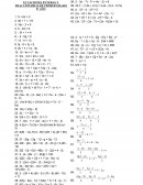 ECUACIONES ENTERAS Y FRACCIONARIAS DE PRIMER GRADO 8º AÑO